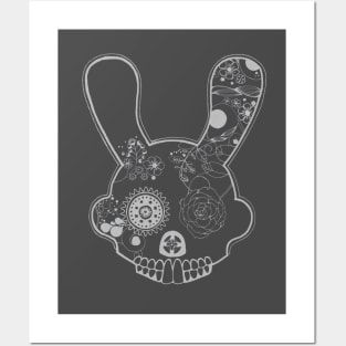 Sugarskull Rabbit Posters and Art